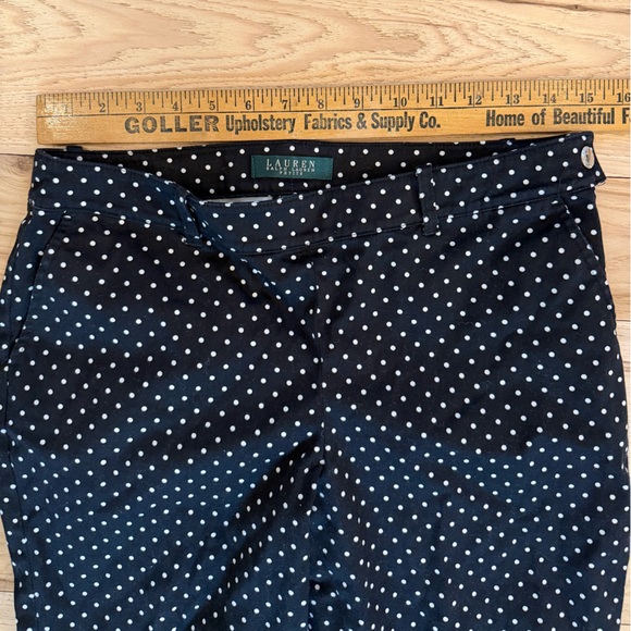 Ralph Lauren polka dot pants size 6 petite - Picture 5 of 8